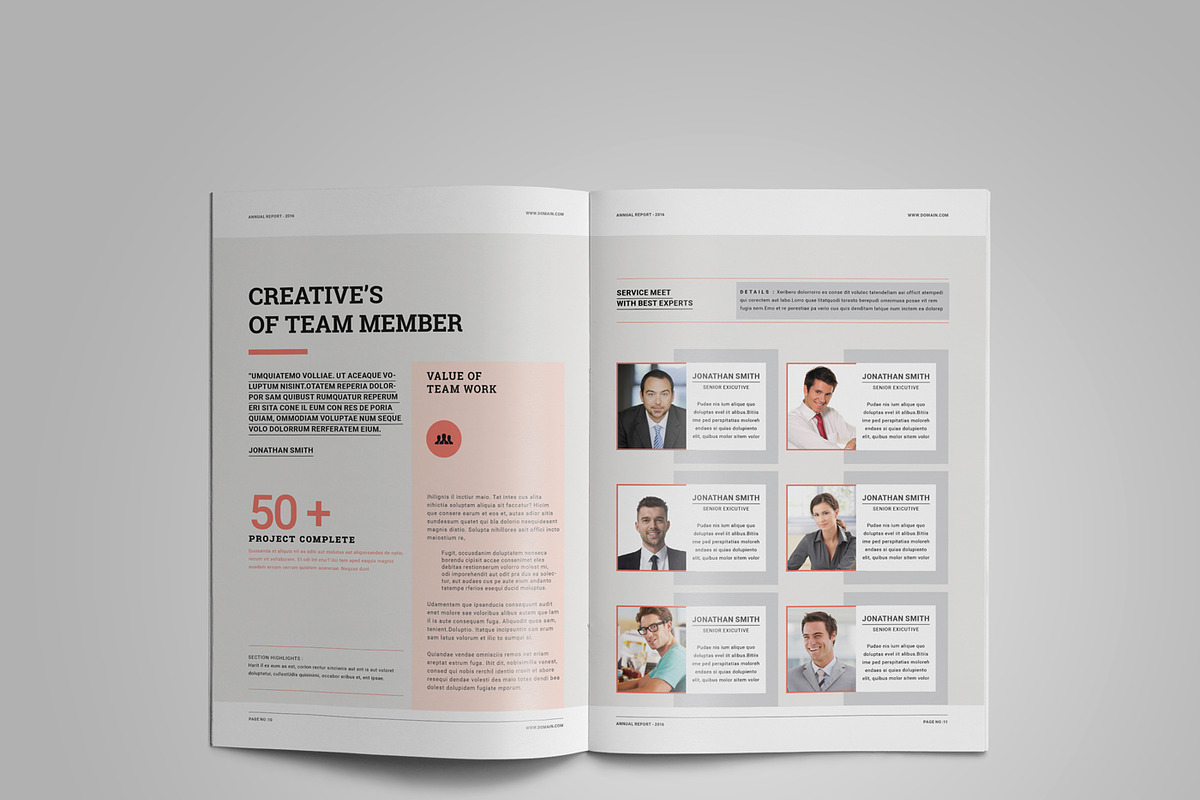 Unite Annual Report, a Brochure Template by Elite_Standard (Photo 6 of 15)