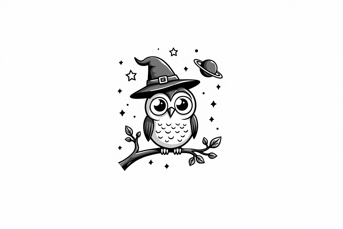 Halloween Coloring Book Set Pack, an Illustration by Creativeshirt (Photo 2 of 19)