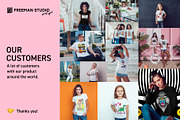 Shorts and T-Shirt Mockup, a Bottom Mockup by Freeman Studio (Thumbnail 13 of 16)