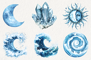 Pisces Season Clipart, an Illustration by NadiaTheronArt (Thumbnail 3 of 5)