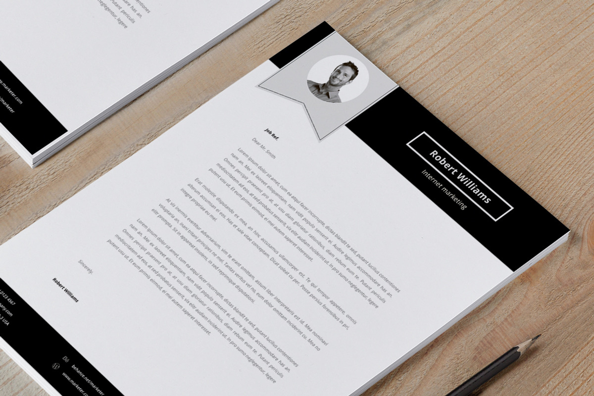 Resume / CV - Robert, a Resume Template by 3Angle (Photo 3 of 3)