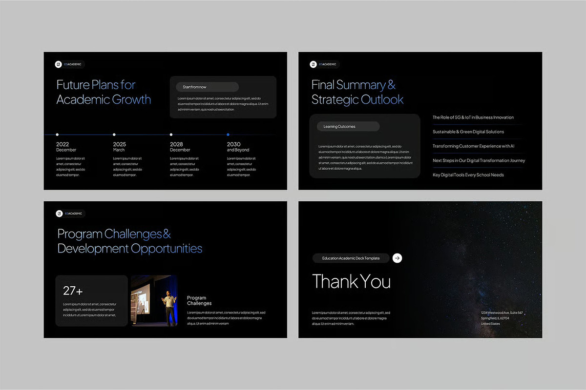 Education Academic Powerpoint, a Presentation Template by Fit-tee (Photo 4 of 4)