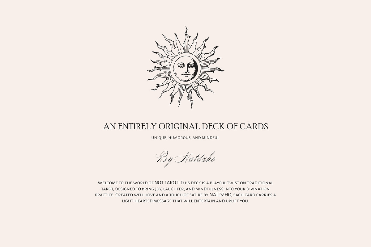 Not Tarot. Cards & Clipart, an Object Graphic by Purple (Photo 3 of 14)