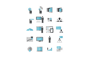 Modern Business Icons