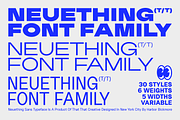 Neuething Sans Family: 30 Fonts, a Sans Serif Font by That That Creative (Thumbnail 1 of 15)