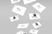 Pet lovers shop clinic business card, a Business Card Template by Creative Designs (Thumbnail 2 of 2)