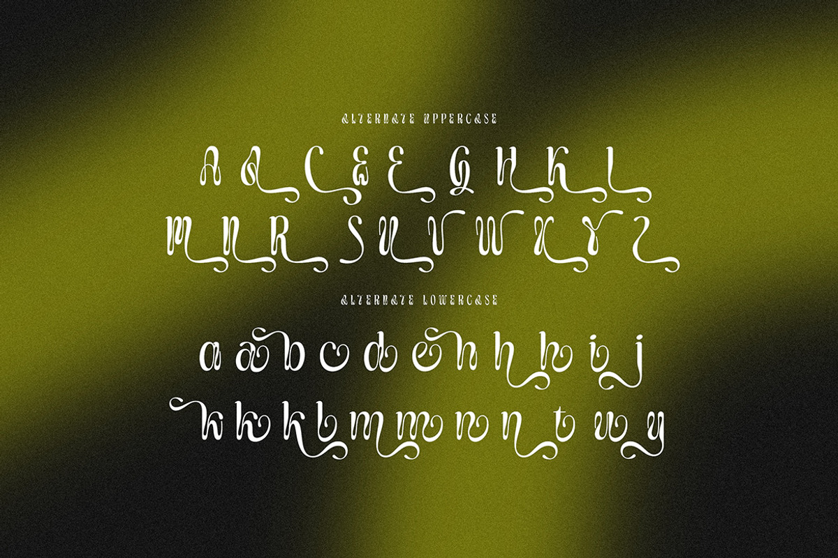 Amribail Groovy Retro Font, a Sans Serif Font by Cruzine (Photo 6 of 9)