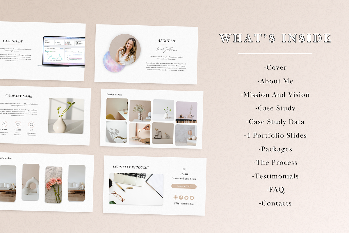 Social Media Portfolio, a Presentation Template by PittaFinePrint (Photo 6 of 8)