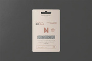 Hanging Gift Card Mock-up, an Advertising Mockup by zippypixelstudio (Thumbnail 4 of 13)