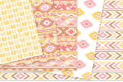 Sweet Aztec Digital Paper, a Texture Graphic by Avenie Digital (Thumbnail 3 of 4)