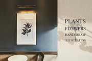 Flower ink hand drawn illustration, a Decorative Illustration by Moonflora (Thumbnail 5 of 11)