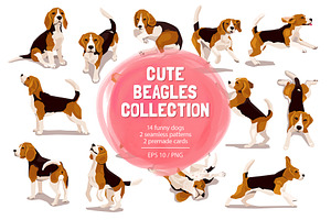 Cute Beagles Collection