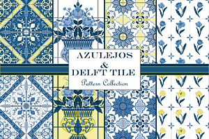 Azulejos And Delft Tile Patterns