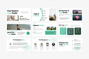 Yoga Academy Google Slides Template, a Presentation Template by Eklip Studio (Thumbnail 2 of 6)