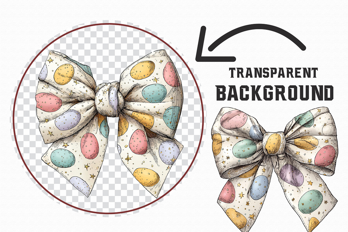 Easter Bow Clipart Bundle, an Illustration by Libby Wishes (Photo 4 of 7)