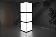 Cube Light Box Mockup, an Advertising Mockup by Permadi Creative (Thumbnail 4 of 5)