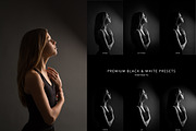 Studio Portrait Low Key BW Presets, an Action Add-On by Modern Stock (Thumbnail 2 of 2)