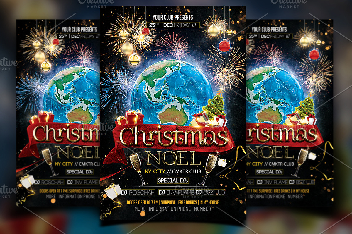 Christmas Flyer, a Flyer Template by Basez Flyers (Photo 2 of 4)