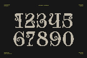 CS Rupinder Stitched, a Blackletter Font by Craft Supply Co. (Thumbnail 5 of 8)