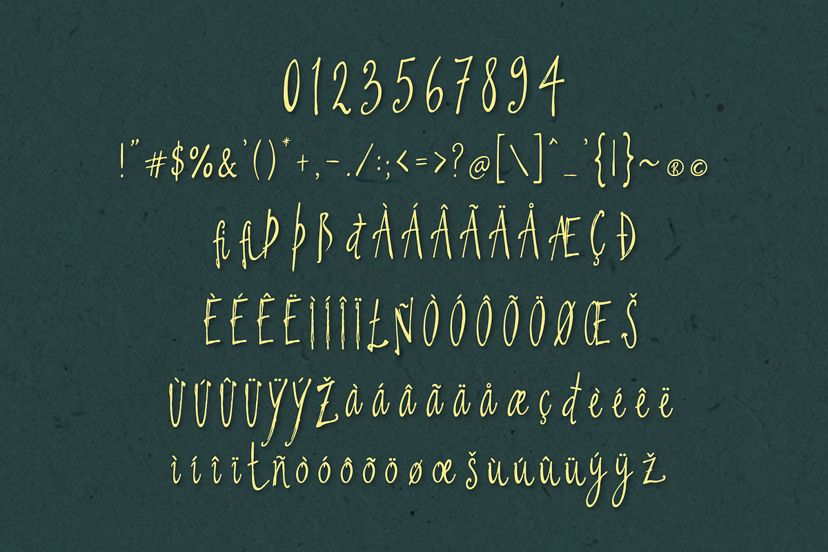 Yomiu Pepela Font Trio of Wonder, a Handwritten Font by HypeWorksCo (Photo 33 of 33)