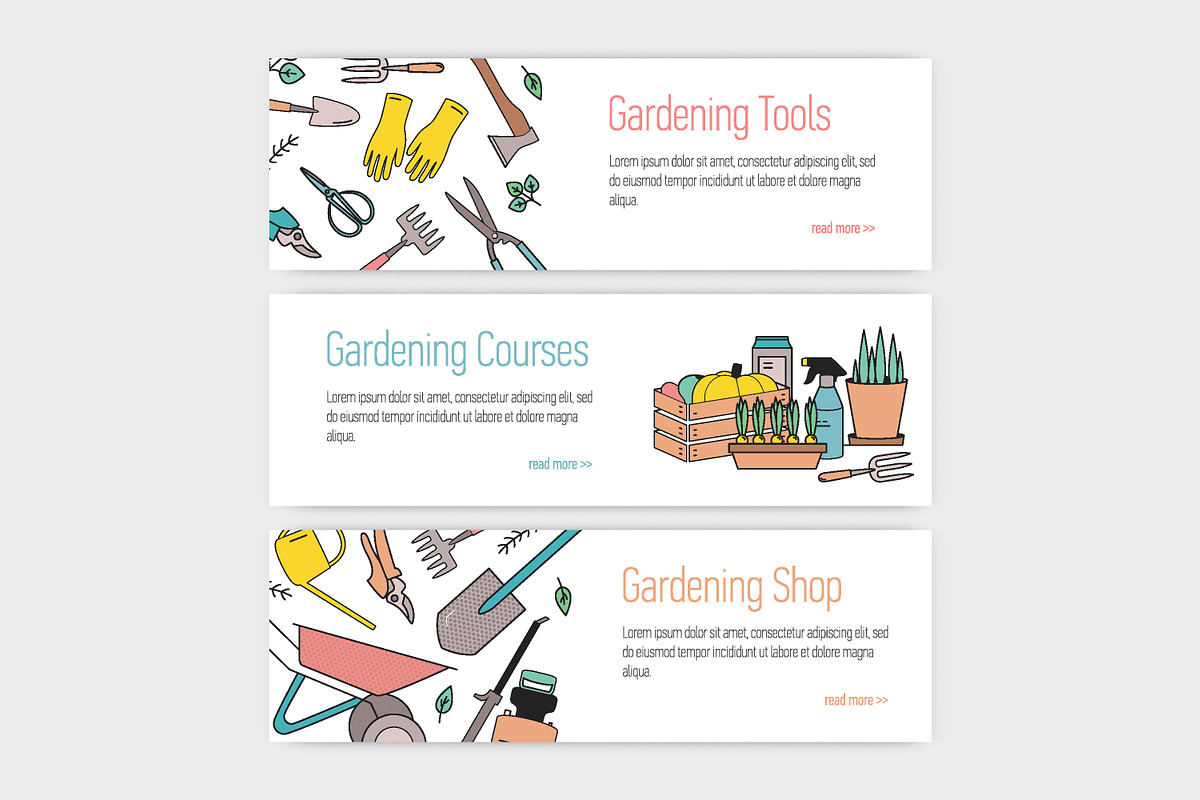 Gardening bundle, seamless patterns, a Decorative Illustration by Good Studio (Photo 9 of 13)