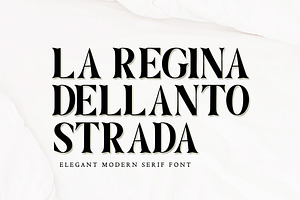 Melania Elegant Serif Font