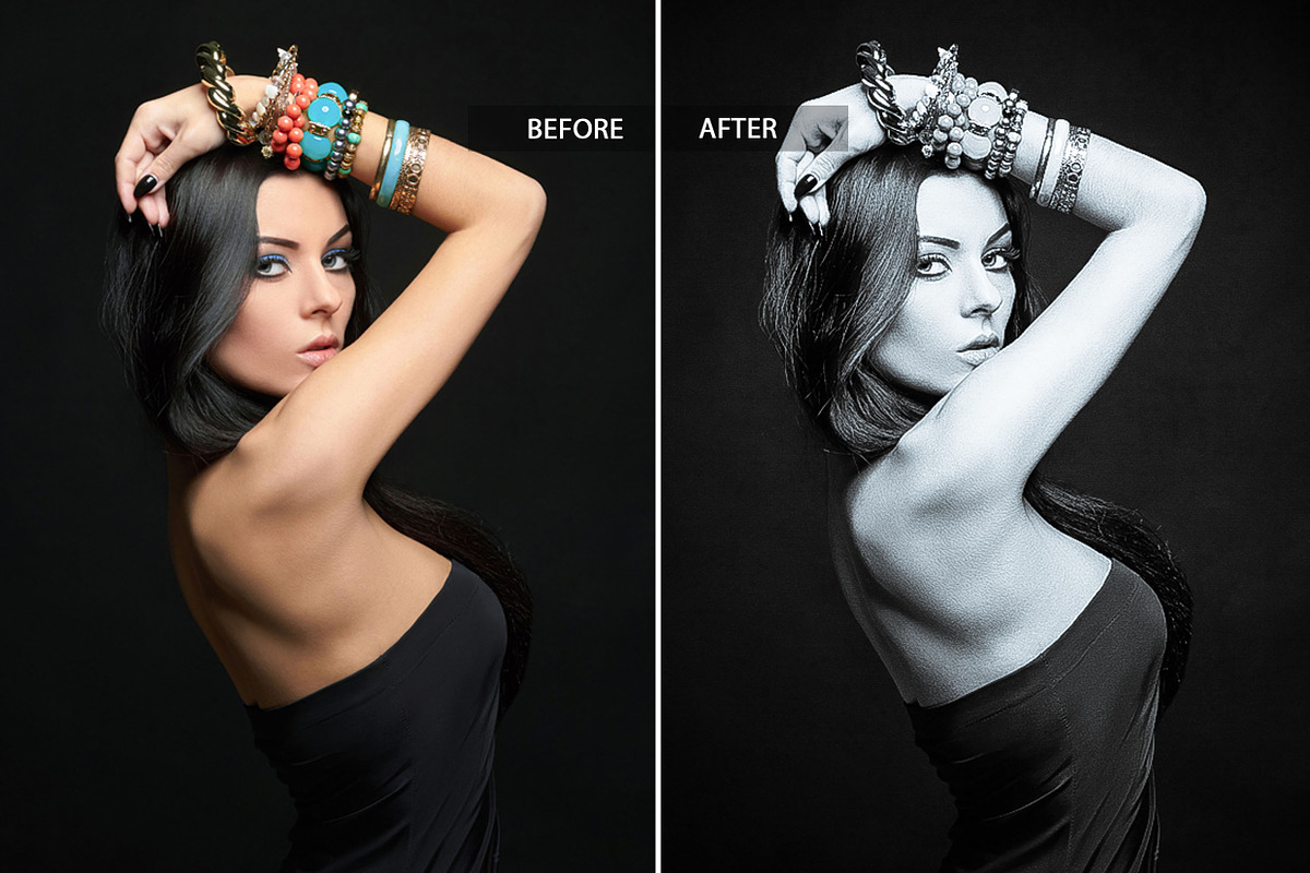 Dark Lightroom Presets bundle preview 4