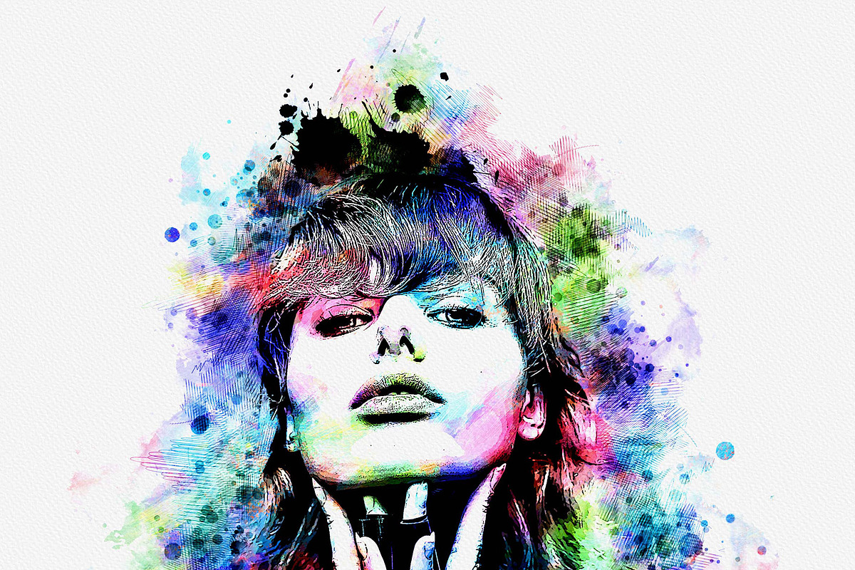 Premium Paint Photoshop Actions, an Action Add-On by MRI STUDIO (Photo 5 of 8)