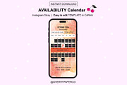 Instagram Story Calendar - OCTOBER, a Social Media Template by Cherry Paper Co (Thumbnail 2 of 2)