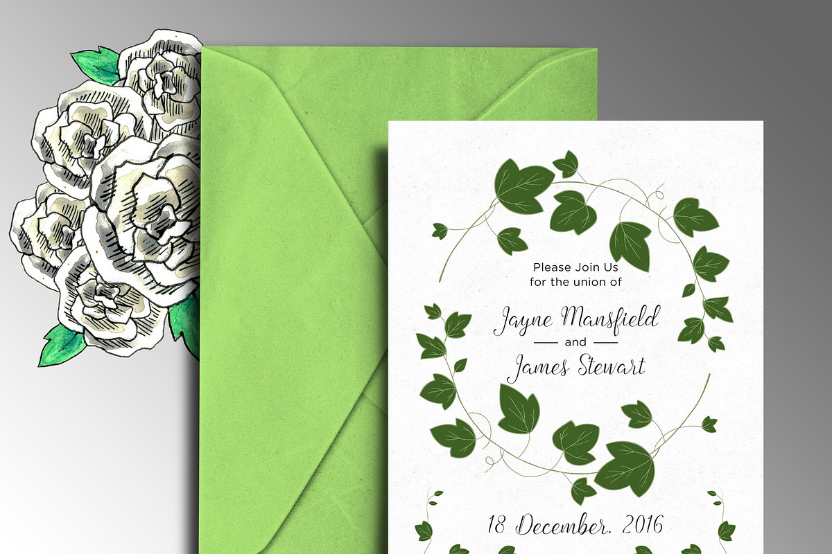 Ivy Vector Illustrations, an Illustration by MyNatureGraphics (Photo 4 of 4)