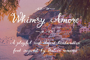 Whimsy Amore Handdrawn Ligatures, a Handwritten Font by SunnyAfternoons (Thumbnail 2 of 12)
