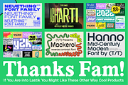 Lastik Font Family 5 Styles, a Font by That That Creative (Thumbnail 15 of 15)