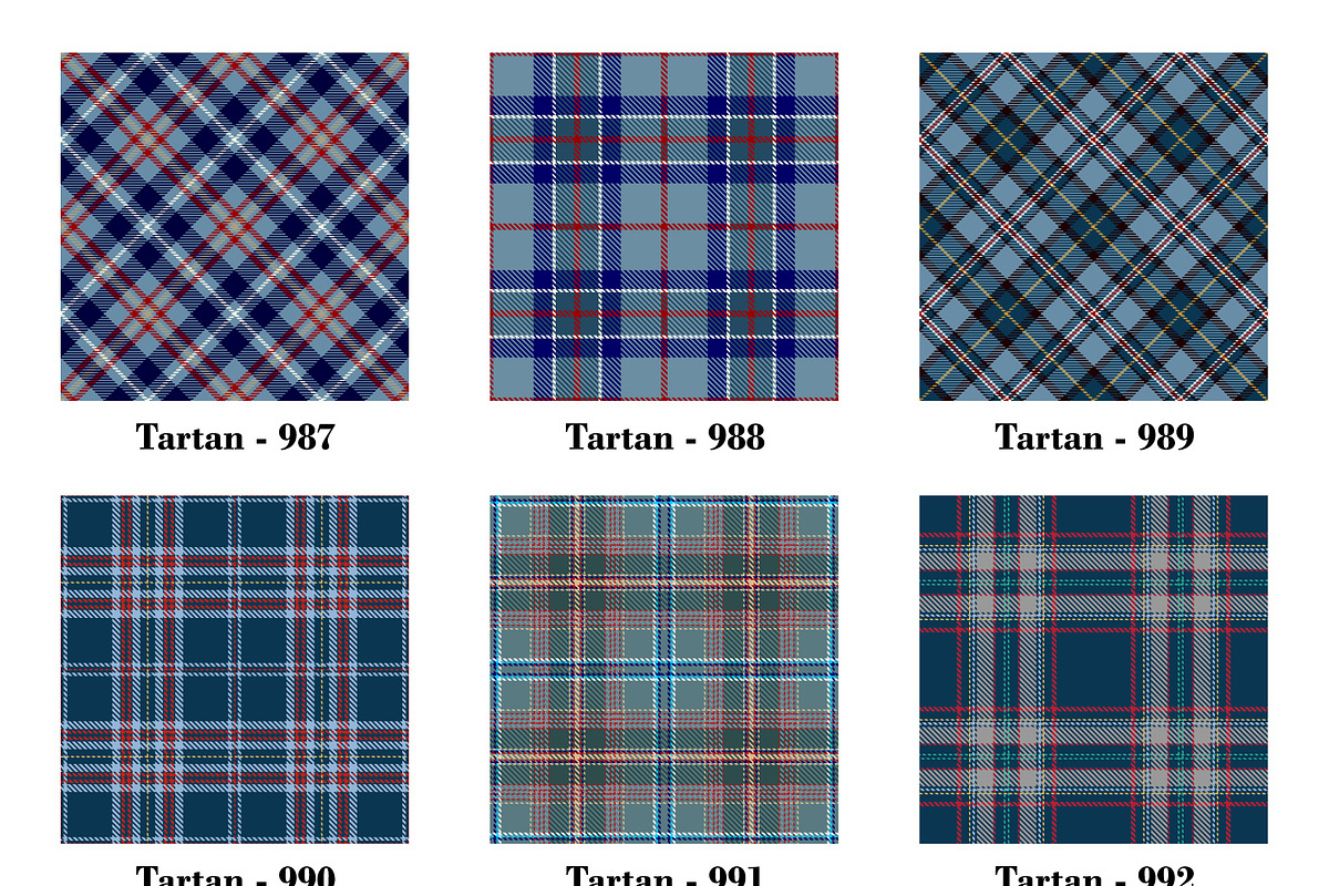 Seamless Tartan Pattern. Part–73, a Pattern Graphic by Vectorchoice