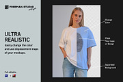 T-Shirt Mockup, a Shirt Mockup by Freeman Studio (Thumbnail 5 of 14)