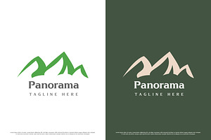 Mountain Forest Logo Design Icon, a Branding & Logo Template by Morvana Crew