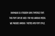 Chonkova - Modern Sans Font, a Sans Serif Font by Iqsiart Studio (Thumbnail 3 of 6)