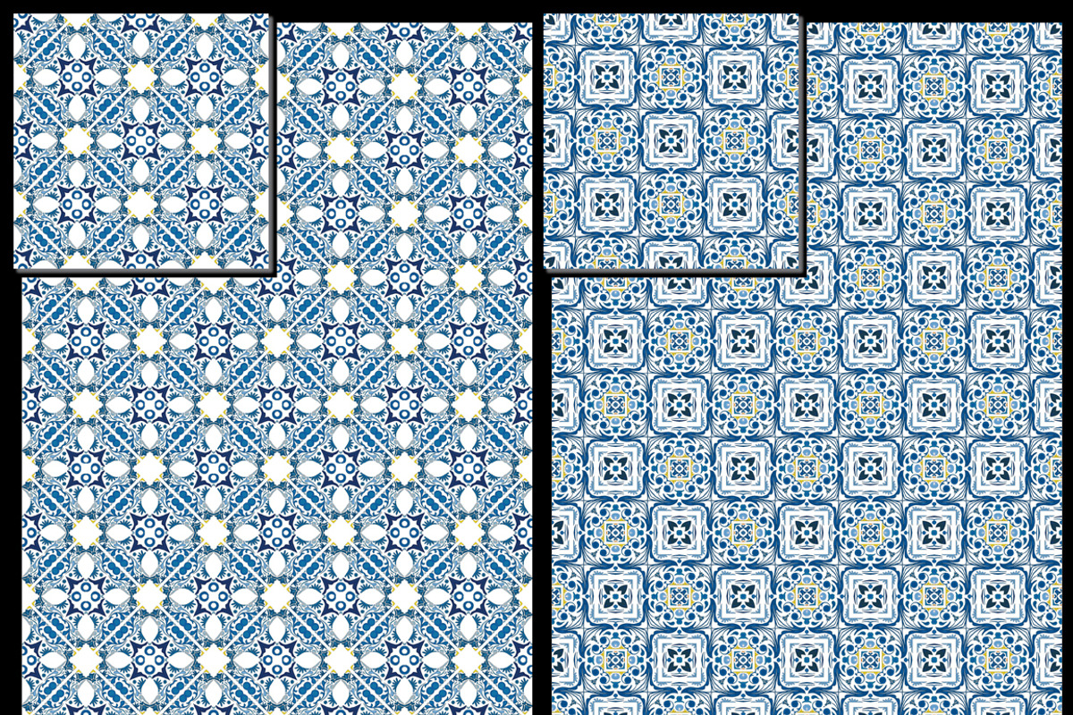 Set 89 - 6 Seamless Patterns, a Pattern Graphic by Little Bird (Photo 4 of 6)