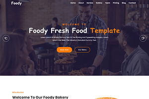 Foody Food & Restaurant Template