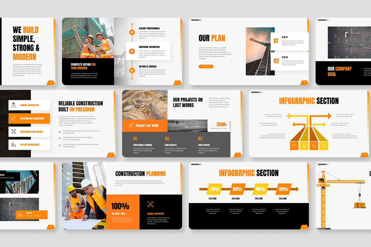 Construction Pro – PowerPoint, a Presentation Template by Premast (Photo 3 of 4)