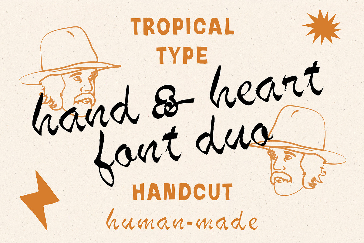 Hand & Heart Font Duo, a Handwritten Font by Tropical Type (Photo 11 of 11)