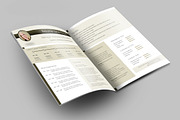 4 Unique modern resumes (CV's), a Resume Template by DutchDigitalDesign (Thumbnail 4 of 7)