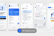 HuddleSpace - Business Collaboration, an UI Kit Template by floxui (Thumbnail 8 of 9)
