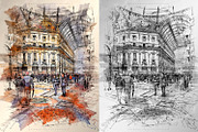Graphic Marker Photoshop Action, an Action Add-On by GorynArt (Thumbnail 11 of 20)