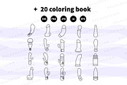 Vibrator Dildo Illustration Sex Toy, an Object Illustration by Palau (Thumbnail 10 of 11)