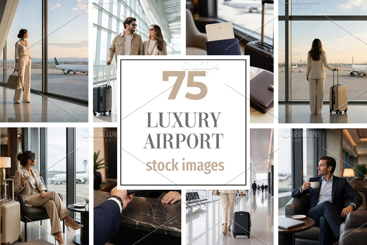 Luxury Airport Stock Photos, a Business Photo by Selenique Studio (Photo 1 of 12)