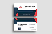 Company Business Card Template, a Business Card Template by MightyDesign (Thumbnail 1 of 6)