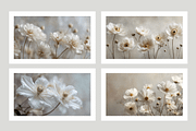 Hihe Co. White Floral Art, a Texture Illustration by milatovar (Thumbnail 3 of 20)