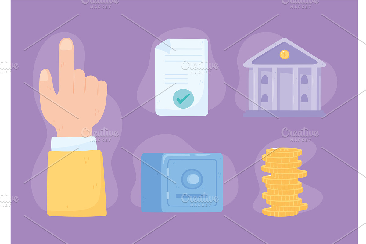 online banking money, a Finance Illustration by studiogstock
