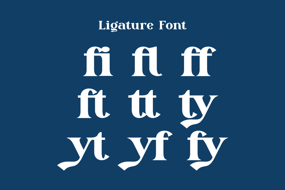 Rytnak - Luxury Retro Font, a Serif Font by QR Design Studio (Photo 10 of 15)