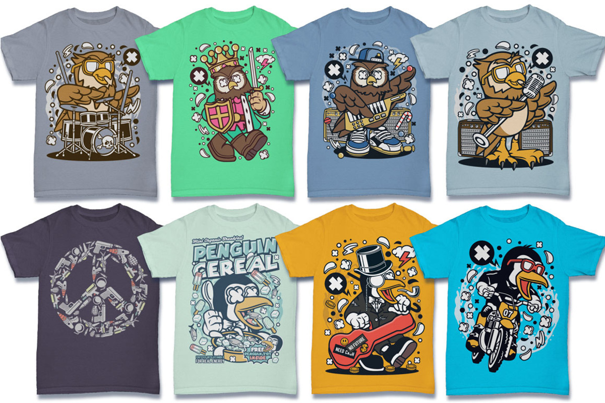 Cartoon Vector 6 Design Bundle, an Illustration by roach_graphic (Photo 15 of 29)